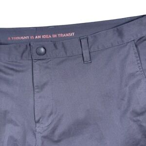 Rhone Commuter Jogger Pants Men's 34 measures 36X28 Gray Zip Ankle Tapered‎